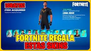 🚨 ¡RÁPIDO! Fortnite está REGALANDO estas dos SKINS GRATIS 🎁😱