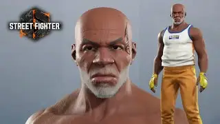 Creating Mike Tyson in Street Fighter 6