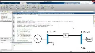 Gauss Seidel Power Flow Solution using MATLAB program