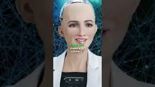 Can Sophia recognize faces? #sophiarobot #sophia #robot #ai #usa #shorts #robotics #airobot #fun