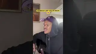 Hennessy and Sailor Moon (acoustic cover) #yungleantypebeat #acousticguitar