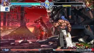BLAZBLUE CENTRALFICTION Azrael vs Bang