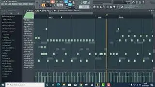 Proses buat beat style keyboard di FL STUDIO 12