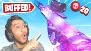 the *META* BURST Gun After BUFF in Warzone! 😱 (Best AUG Class Setup in Warzone Season 4)