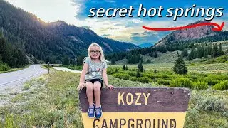 🏕️ BEST CAMPSITE IN AMERICA - SECRET Hot Springs 🔥 #camping #rvlife