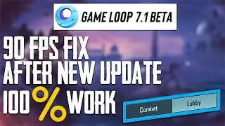 how to fix 90 fps in pubg mobile emulator I no lag fps 100% I no ban I 7.1 beta I after new update