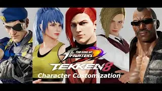 Tekken 8 King of Fighters Character Customization Showcase