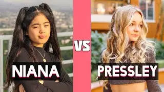 Niana Guerrero VS Pressley Hosbach TikTok Dance Battle