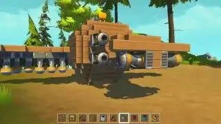 Scrap Mechanic - Гироскопическая стабилизация (КУРИЦА)