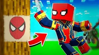 😈Майнкрафт Спидран Против СУПЕРГЕРОЕВ КОТОРЫХ НАРИСУЮ! 5