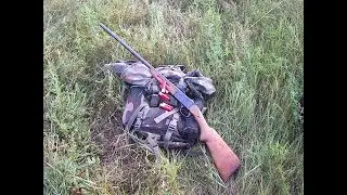 Hunting with an old single-barreled IZHK shotgun