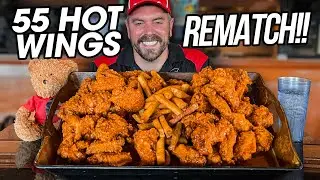Rematching Brewskeez' Undefeated Breaded Chicken Wings Challenge!!