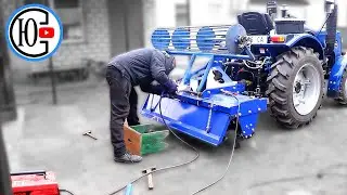 Soil tiller DTZ FN-1.5M and AGRICULTURAL NANOTECHNOLOGIES !!!