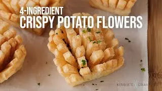 4-Ingredient Crispy Potato Flowers