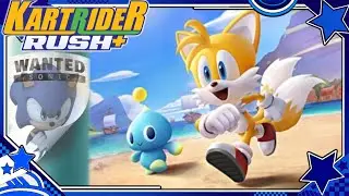 Kart Rider Rush+ : Sonic & Tails Gameplay Showcase - [SONIC EVENT]