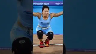 Meerabai Chanu Won First Gold In CWG #shorts #athletes #cwg2022