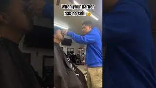 When your BARBER plays TOO MUCH 2…