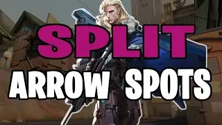 The BEST and MOST ESSENTIAL Sova Arrow Spots on SPLIT