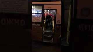 Драка водителя автобуса с пассажиром Краснодар