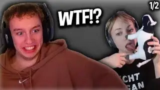 😨😱Was ist mit der Militanten Veganerin FALSCH?! | Komplettes Gespräch mit Ihr 🤣