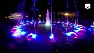 Поющий фонтан в Челябинске — самое красивое PRO видео