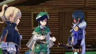 Kaeya's done with Venti's crap.. || Genshin Impact Animation MMD