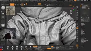 Star Wars: Grogu sculpting in Zbrush Part -3 Cloth Secondary  Shapes