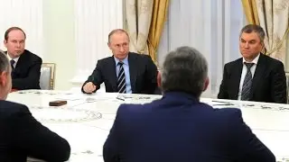 Рашид Темрезов принял участие во встрече Владимира Путина с вновь избранными главами субъектов РФ