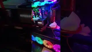 RTX 4090 Install Part 5 #shorts #rtx4090 #rtx #gaming #pcmr #s21ultra #watercooling