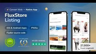 FluxStore Listing app (Listeo, MyListing, Listing Pro)⚡️(Flutter E-Commerce App)
