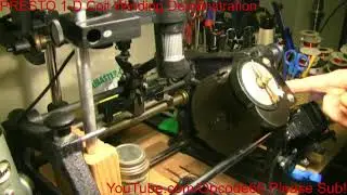 Twitch Stream - PRESTO 1-D Coil Winding Demonstration