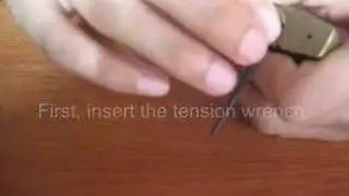 How to crack padlock