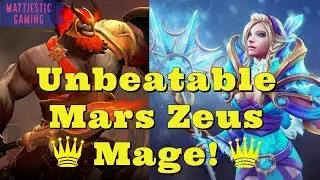 Dota Auto Chess UNBEATABLE Late Game Mars Mage Zeus Replay Best Build Gods Mars Mage Zeus Mars Guide