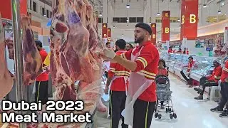 Dubai Meat Market 2023 | Dubai Meat Shop Business in Dubai | Waterfront Market | Updated Prices [4K]