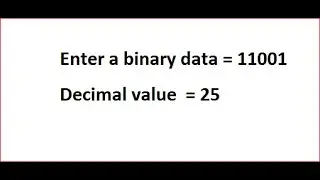 How to convert Binary to Decimal in C/C++ -Code Ambition