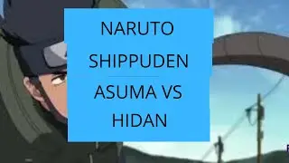 naruto - asuma vs hidan #naruto #asumasarutobi #hidanakatsuki