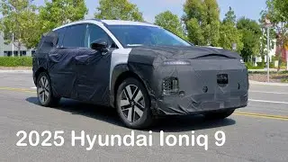 3 Rows 2025 Hyundai Ioniq 9 spotted in US