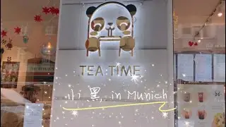 【VLOG #22】小黑 in Munich | English Garden | Tea Time | Snowing Winter