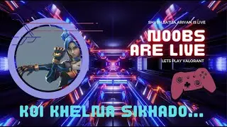 N00BS ||VALORANT|| Live Stream
