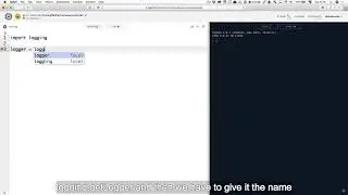 109  Introduction to logging in Python