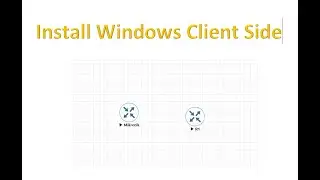 add image on eve-ng and Install Windows Client Side (Last part)