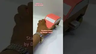 Battery car model for school project 