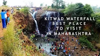 CINEMATIC 4K || WATER FALL NEAR BELGAVI  ||  KITWAD WATERFALL