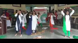 Desh mere teri saan (Dance) : 76th Independence Day celebration  in K V GAIL Jhabua