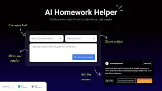 AI Homework Help | Do your Homework with the Help of TutorBin's AI