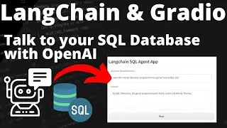 LangChain Application mit Gradio - Run Agents in the Web to query your SQL Database