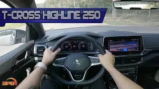 '2025 VW T-CROSS [HIGHLINE] 250 TSI | POV RIDE TEST DRIVE IN CURITIBA/BRAZIL!