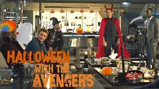 Avengers Spooky Halloween Ambience ASMR 🎃🍬