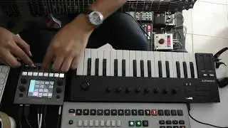 DAWless jam with the Blackbox, A4 and electric guitar