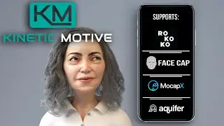 Kinetic Facial Rig | AutoRig Face | Motion Capture | CC3 and DAZ3D | Rokoko Aquifer FaceCap Mocapx